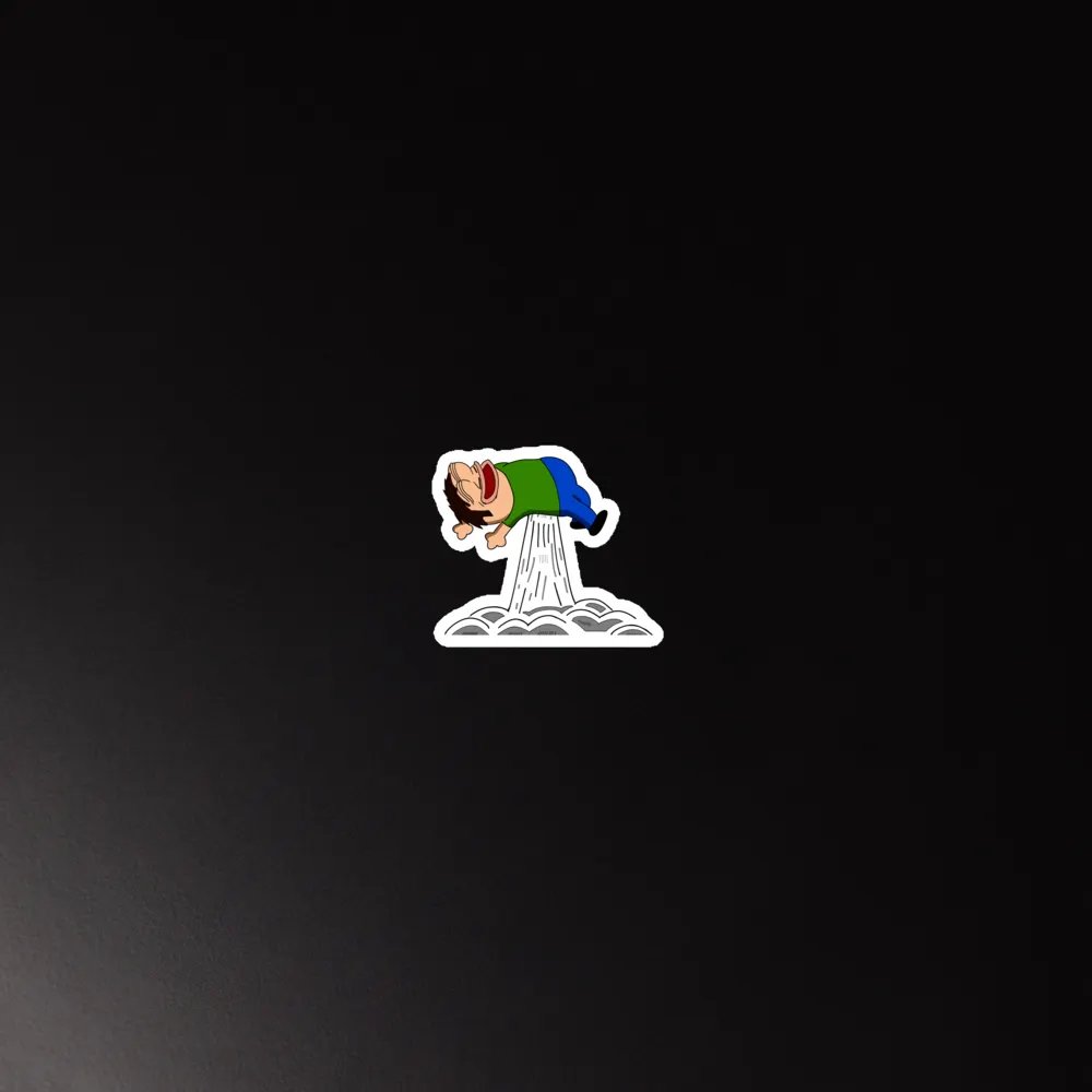 Blast Off Mijo Die-Cut Magnet product image (3)