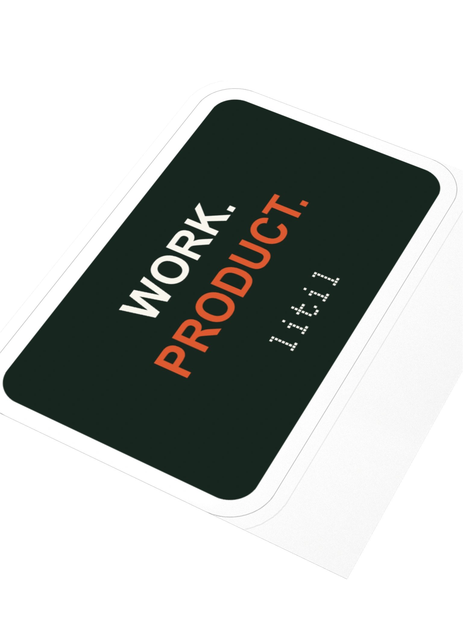 Work. Product. sticker product image (3)