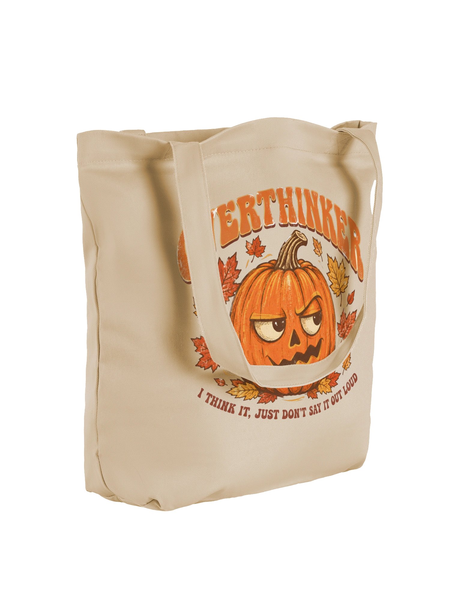 Overthinker Halloween Pumpkin Tote product image (4)