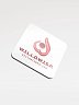 WILLOWISP Intern Cork Coaster (white)