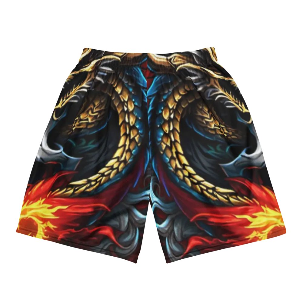Dragon Gothic Symmetry Shorts product image (8)