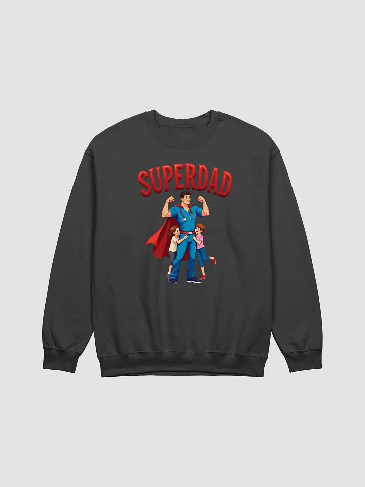 Superdad Hero Crewneck Sweatshirt product image (4)