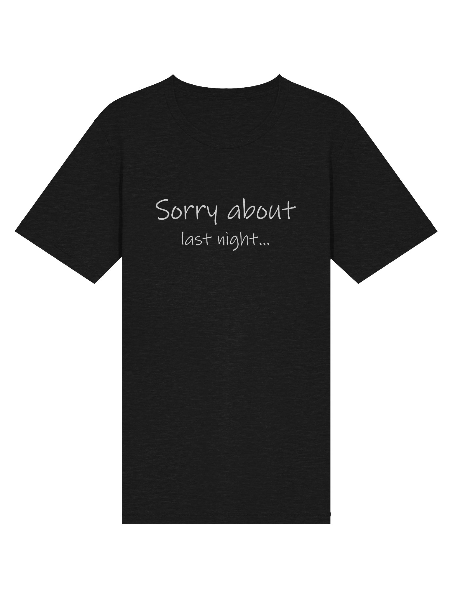 Sorry about last night - Triblend T-Shirt product image (3)