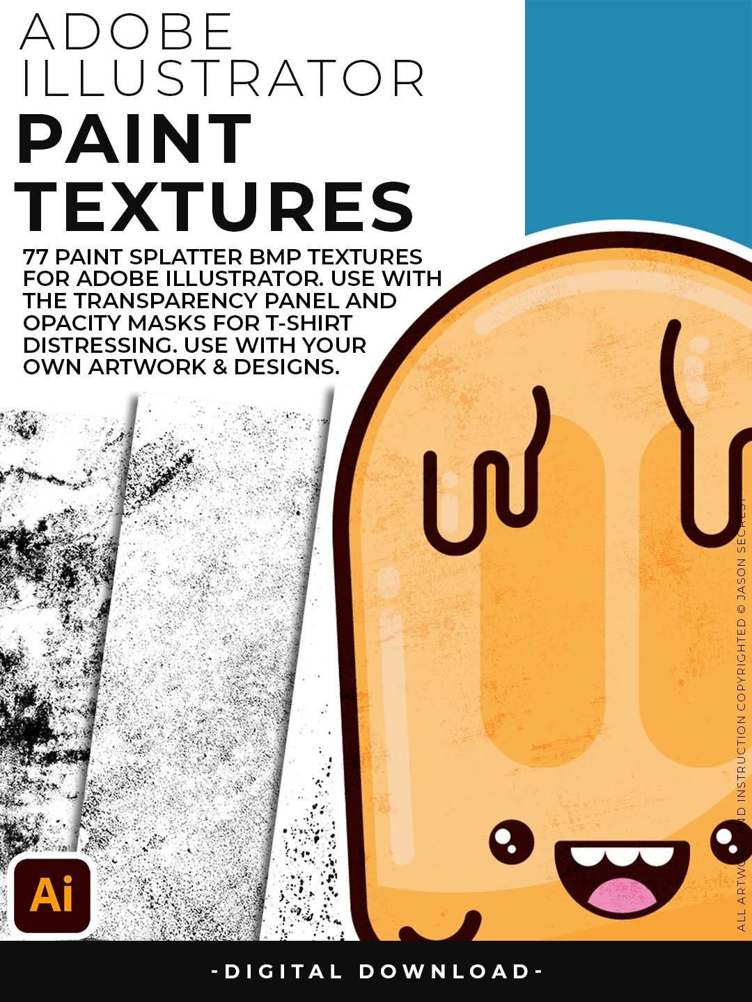 Paint Texture Pack for Adobe Illustrator product image (1)