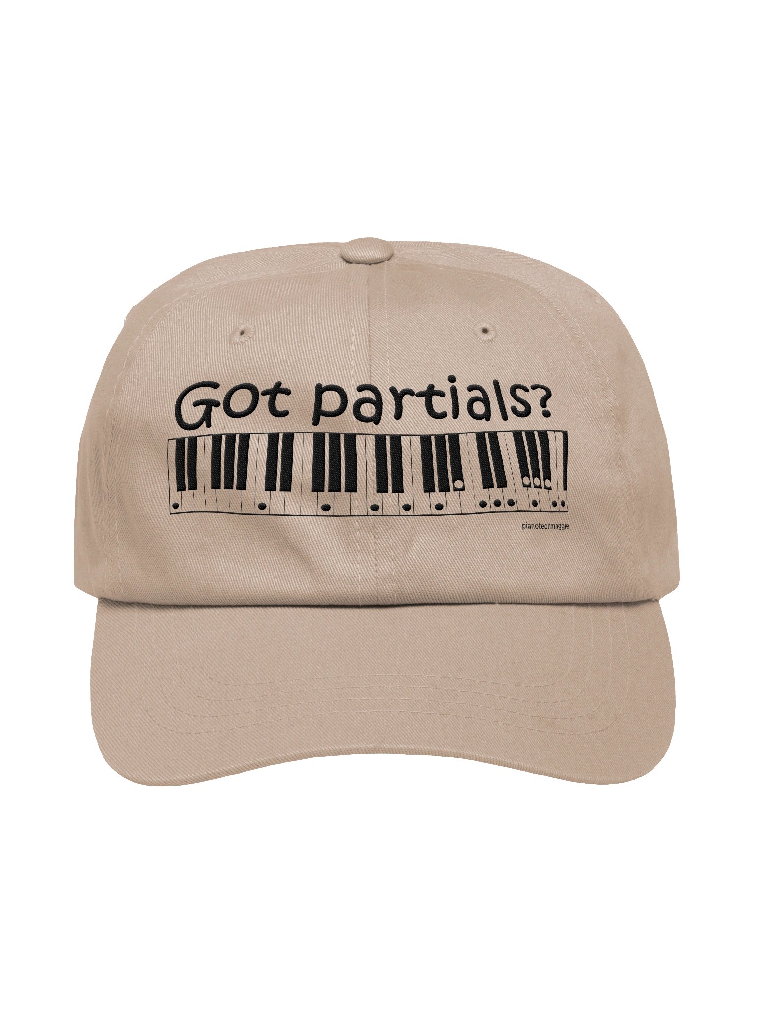 Got partials? hat, beige product image (1)