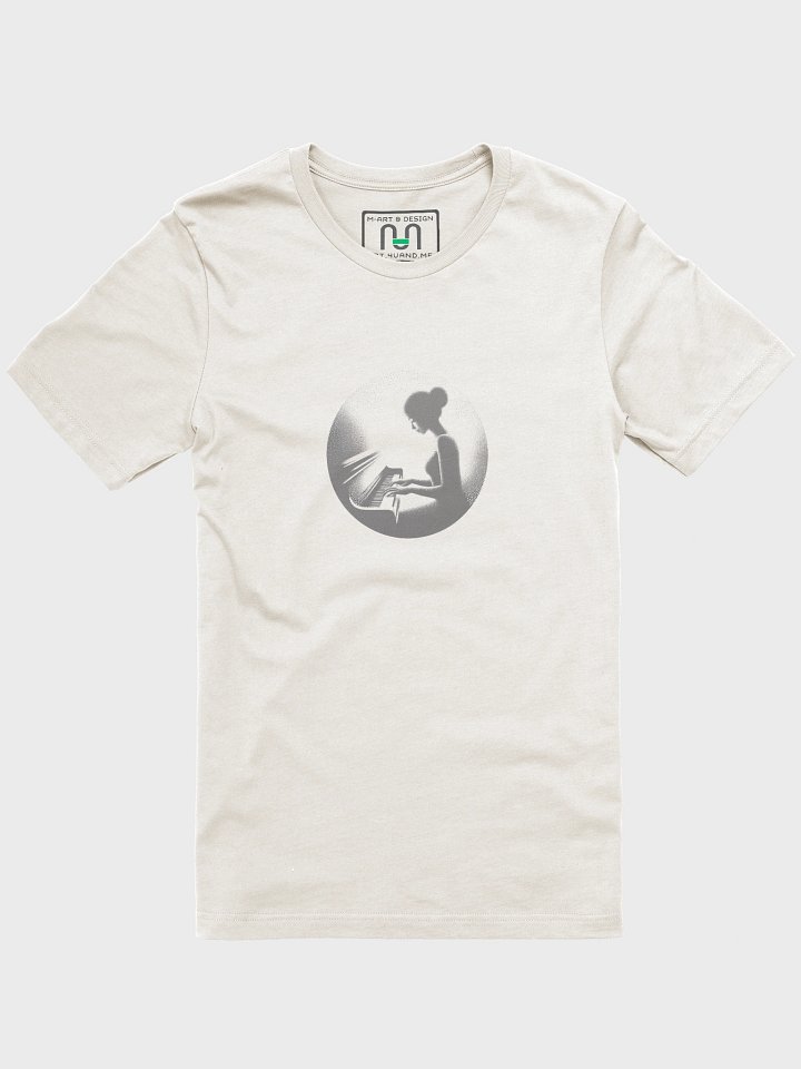 Piano Shadow Lady T-Shirt product image (1)