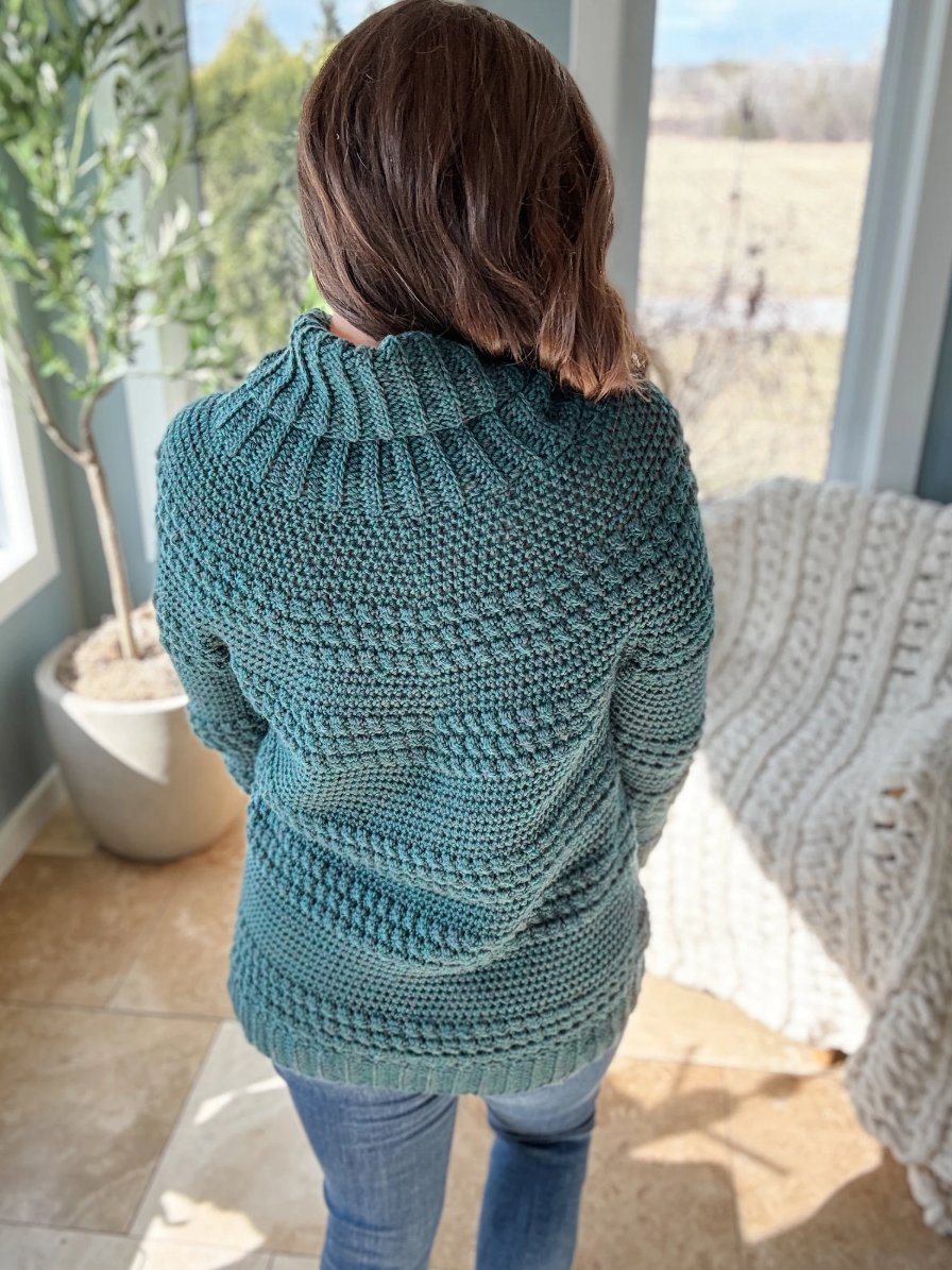 Cranberry Biscotti Sweater Crochet Pattern product image (3)