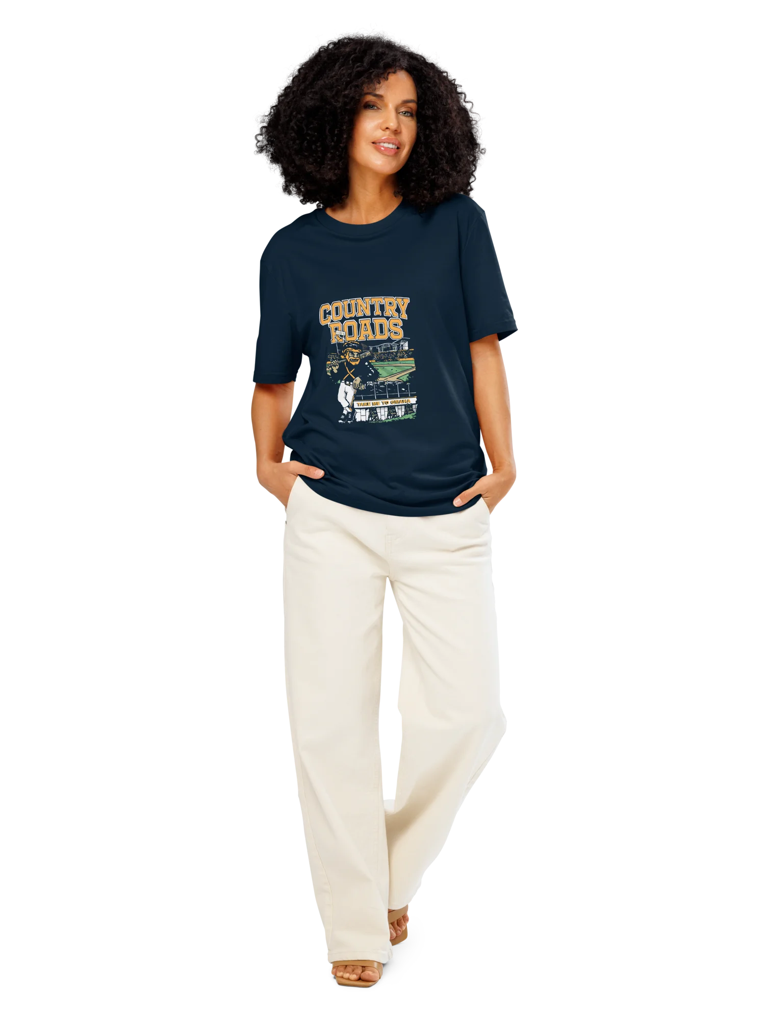 Country Roads Take Me To Omaha Shirt product image (158)