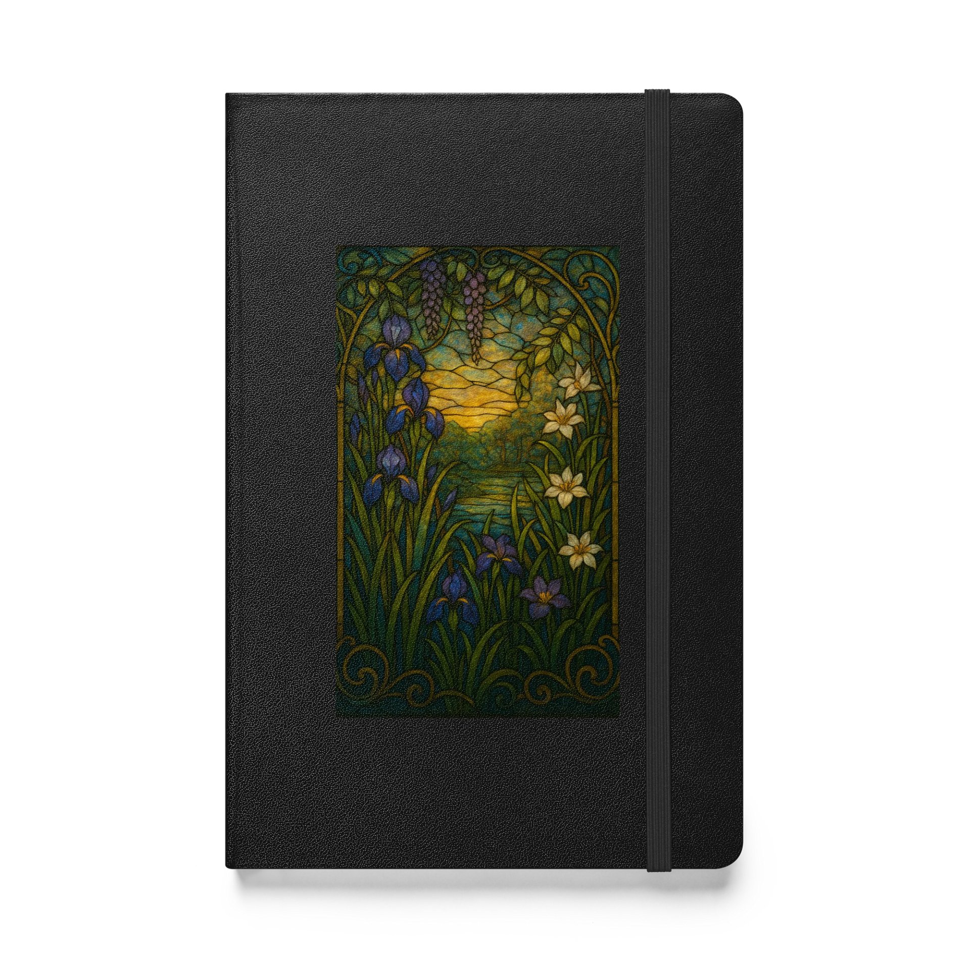 Iris Garden Hardcover Notebook product image (1)