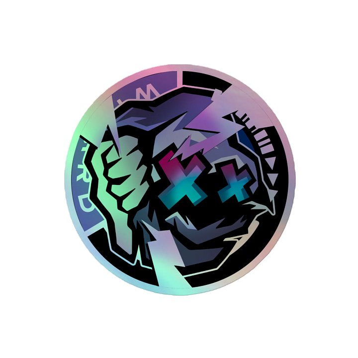 The Holographic Wizard Sticker - Purple Edition product image (2)