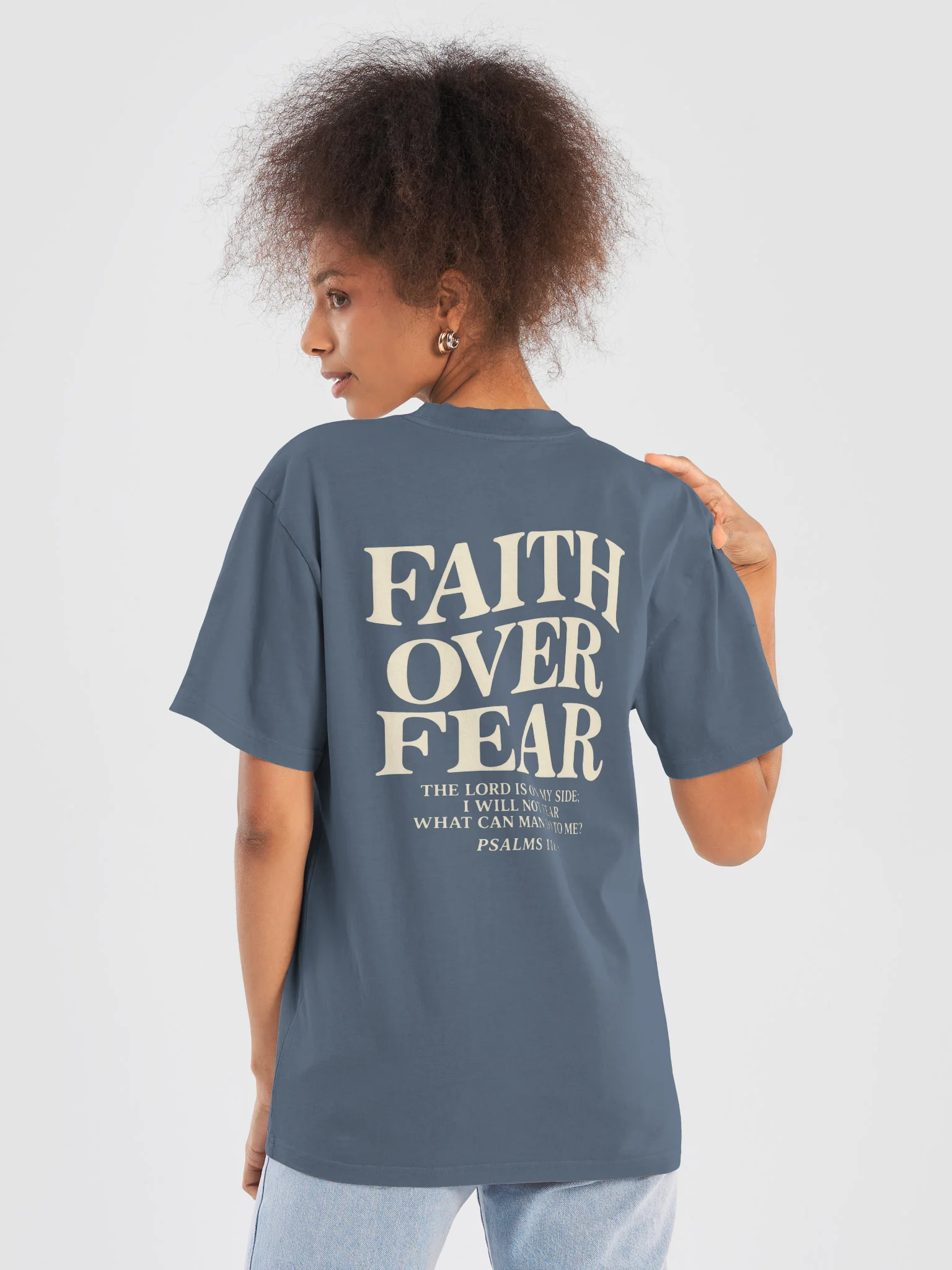 Faith Over Fear - Women's Oversized Tee product image (7)