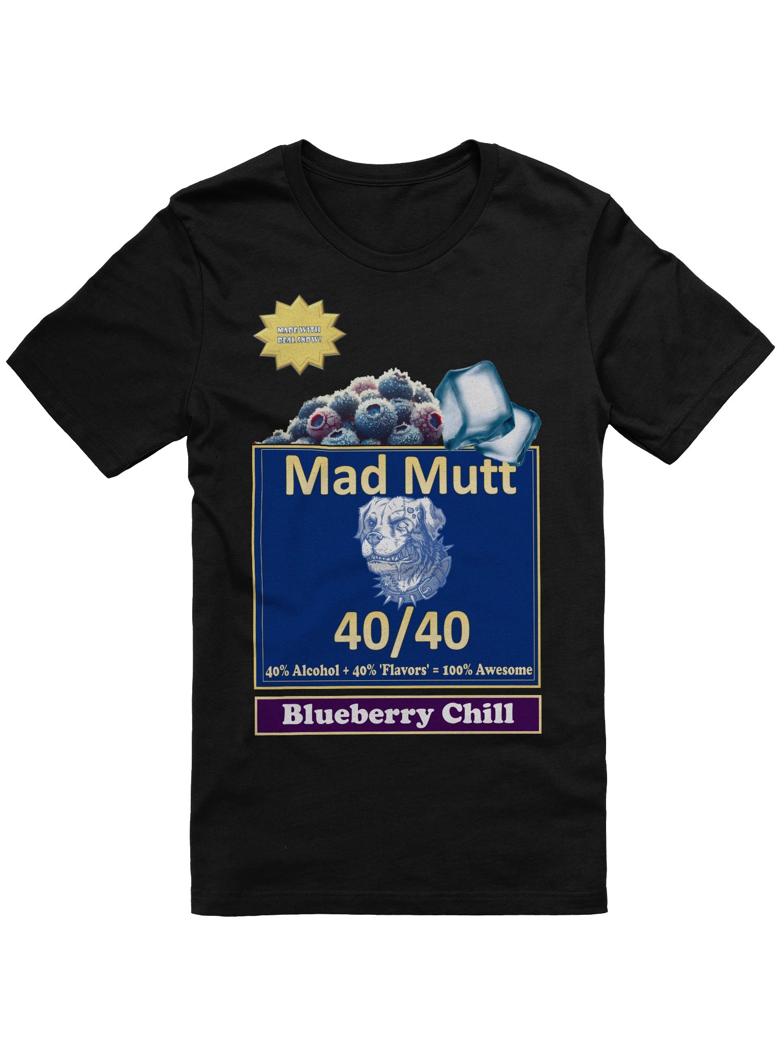Mad Mutt Tee - Blueberry Chill product image (1)