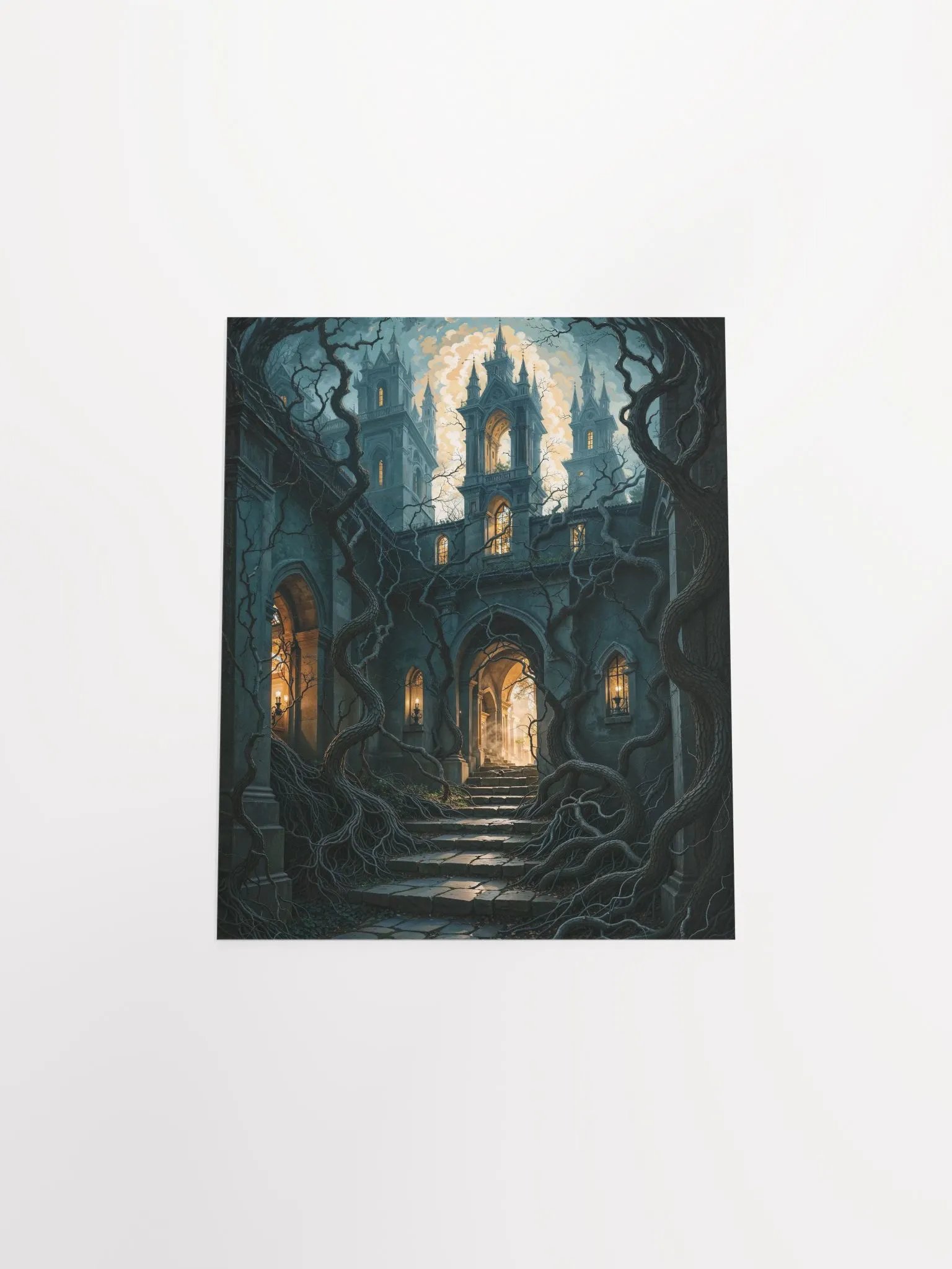 Moonlit Gothic Castle Poster product image (29)