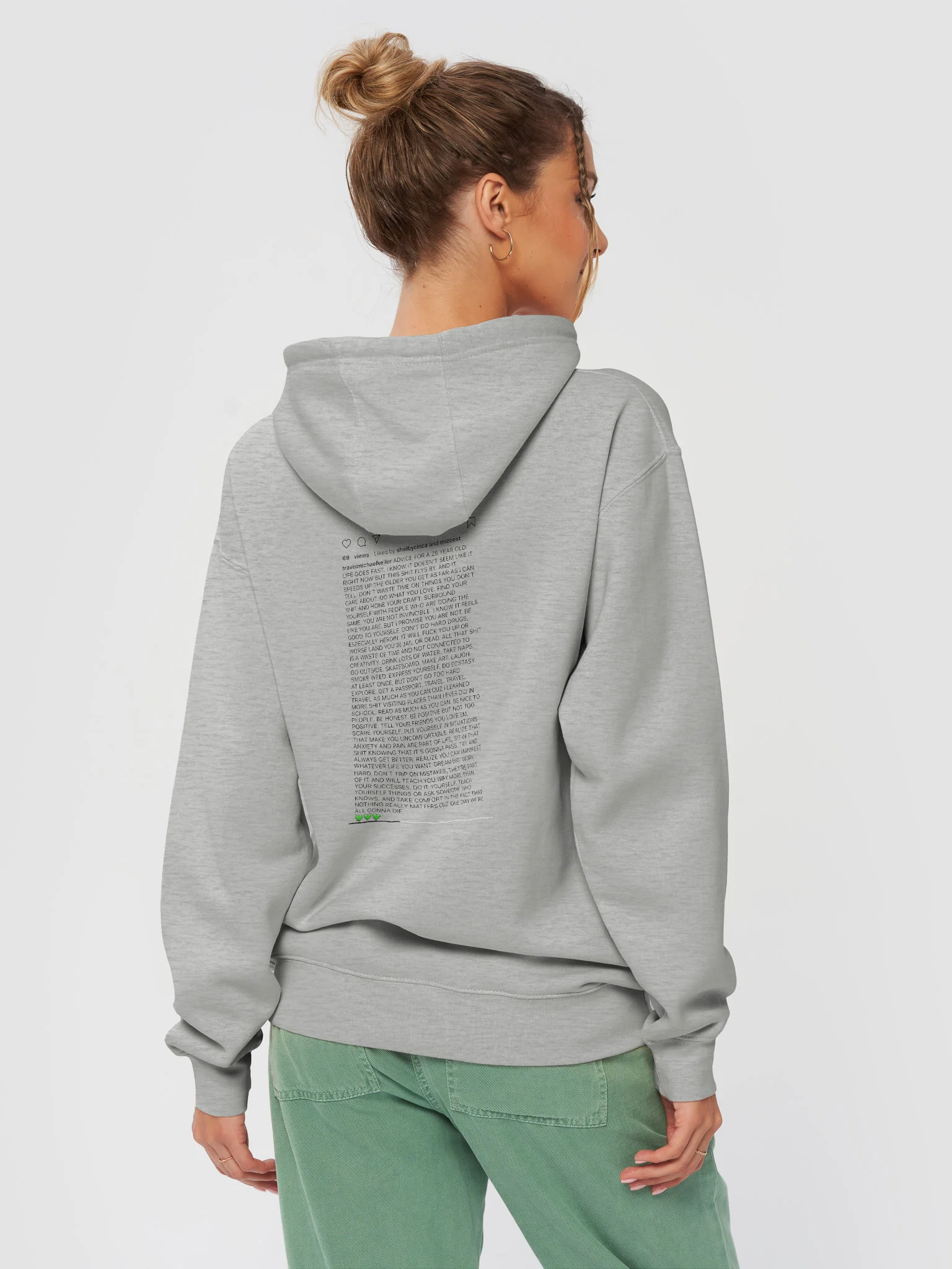 Keep Dreaming / Advice For A 25 Year Old hoodie product image (4)