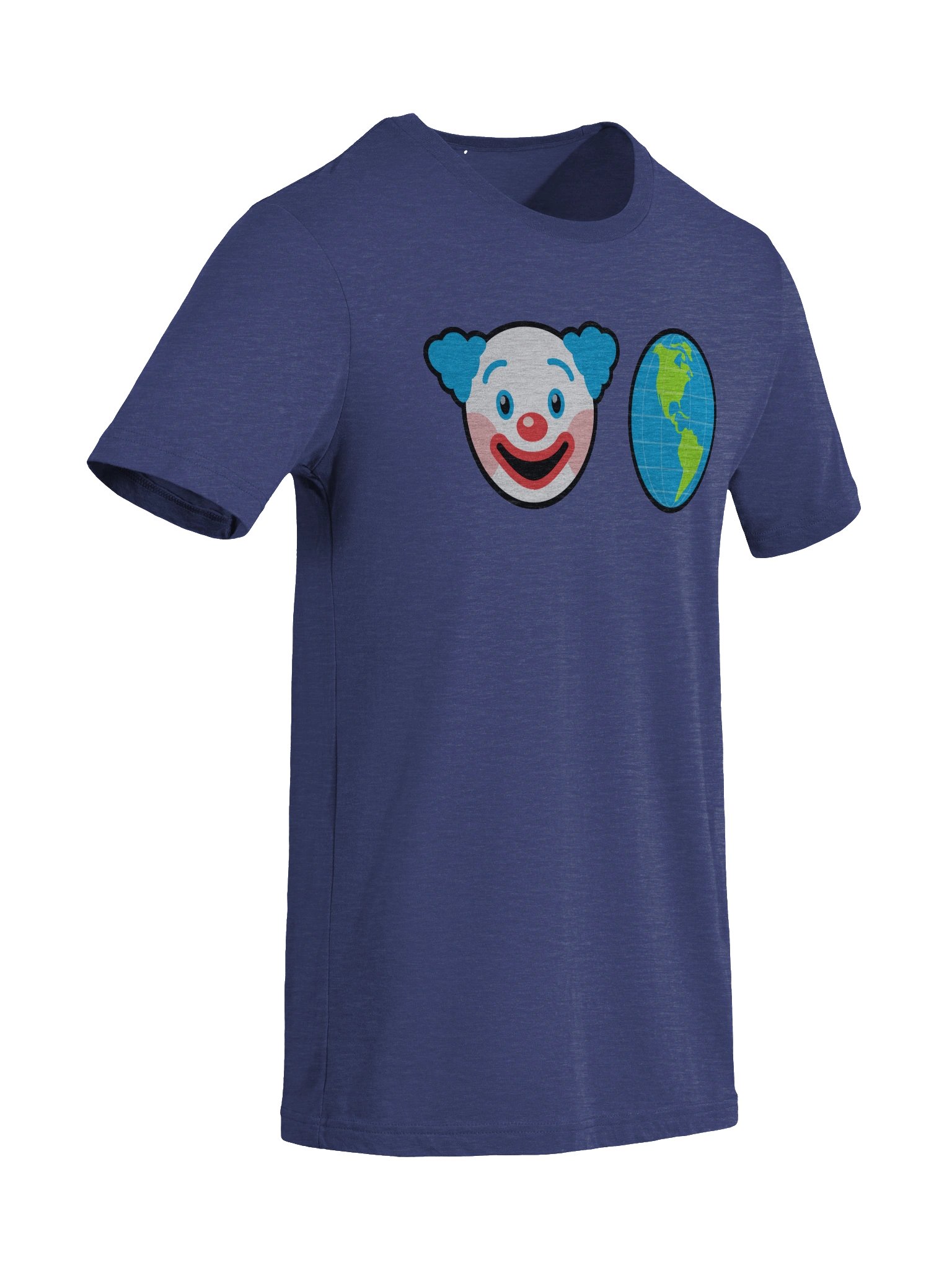 CLOWN WORLD! (triblend shirt) product image (9)