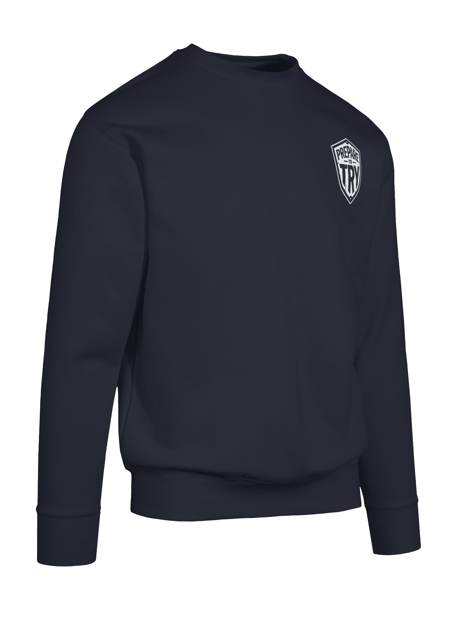 Prepare To Try Sweatshirt (White Shield) product image (7)