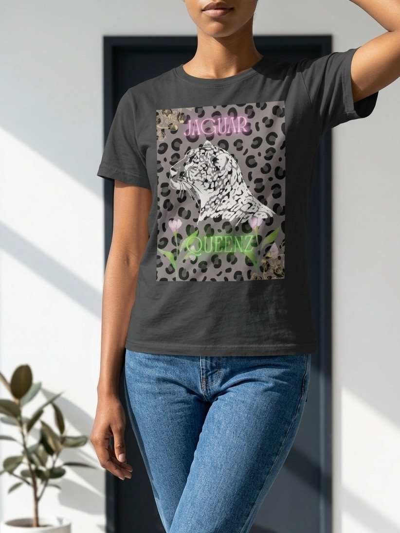 Neon Jaguar Queenz Tee product image (1)