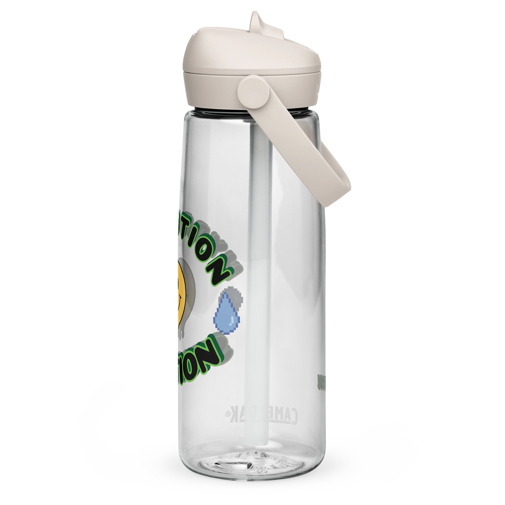 Thrive® Flip Straw: Hydration Station Edition (White) product image (2)