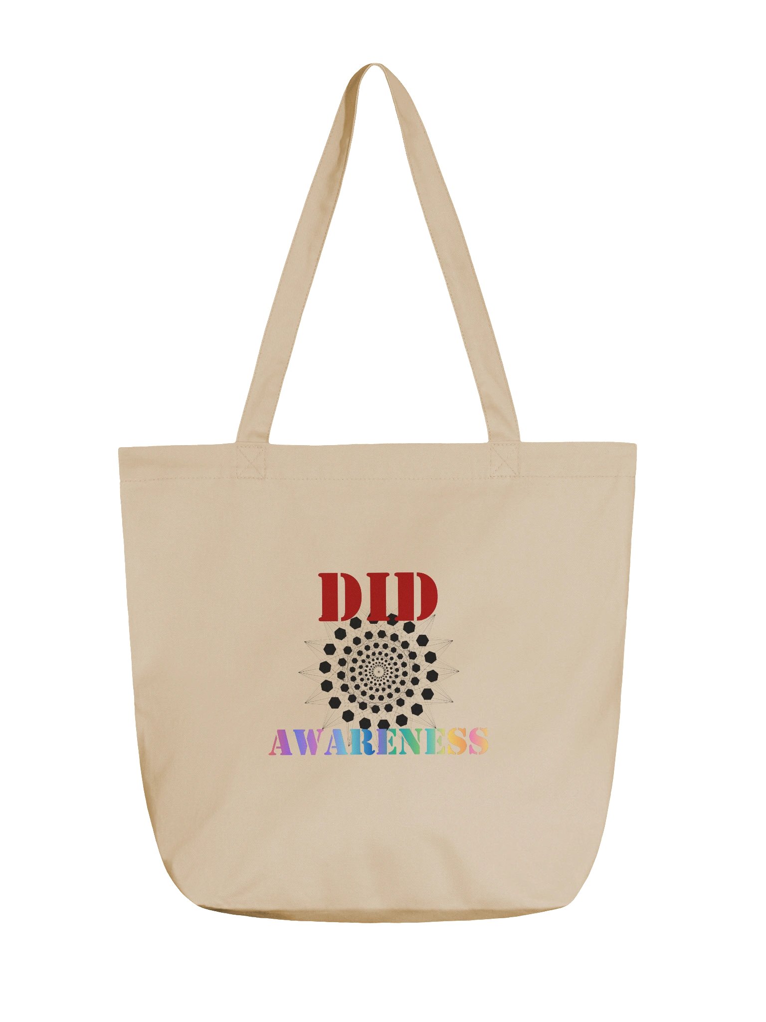 DID Awareness Fractal Tote product image (1)