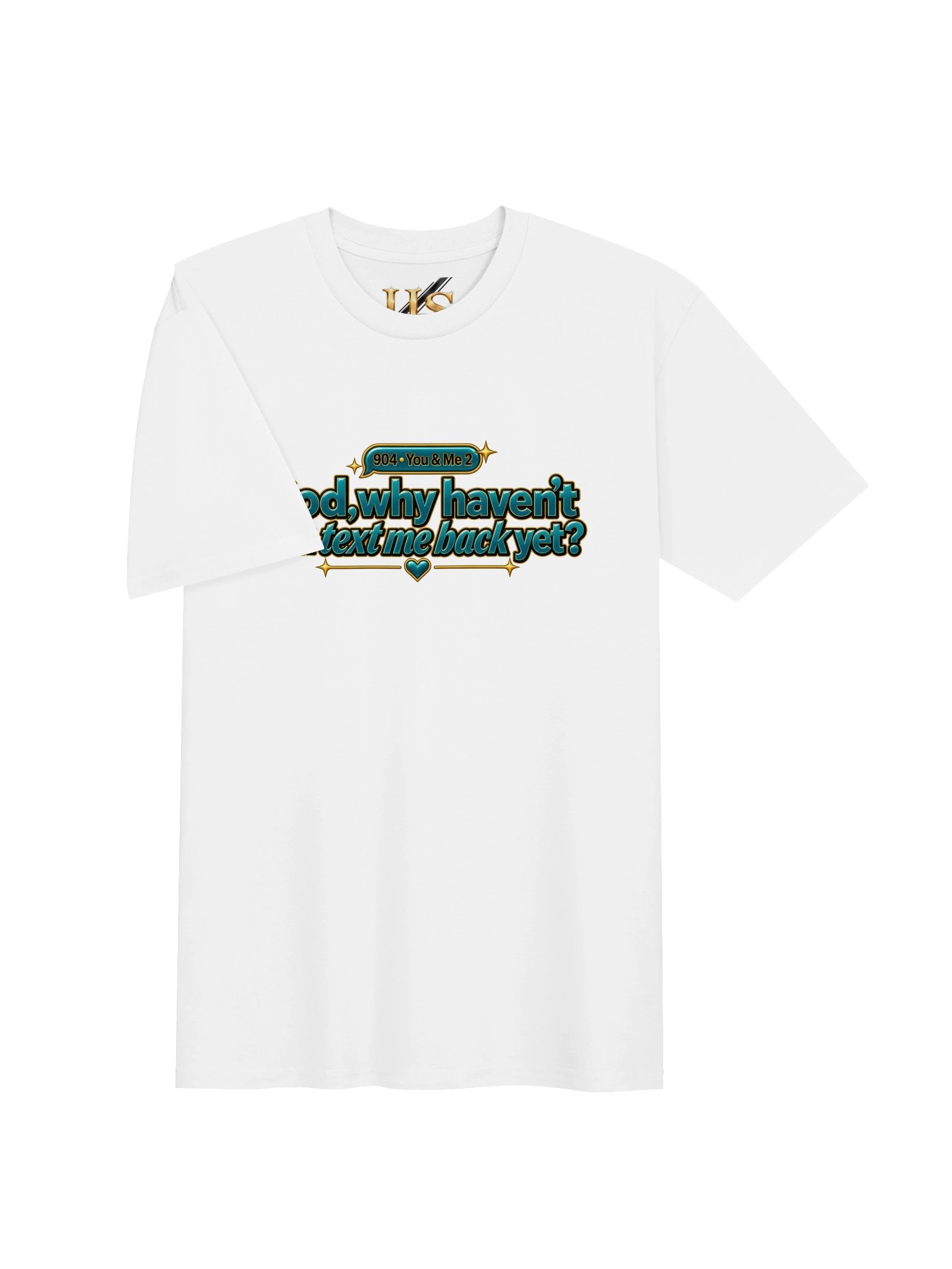904 You & Me 2 God — Through Jesus White T-Shirt product image (3)
