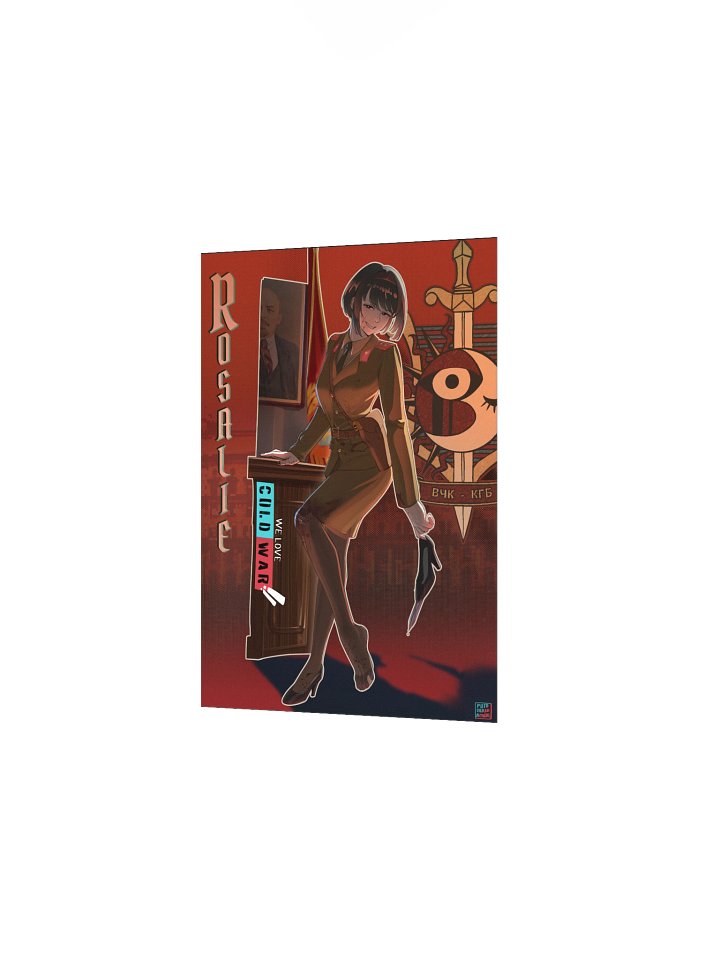 Rosalie KGB Guest Art Print by PutoTrashActual product image (7)
