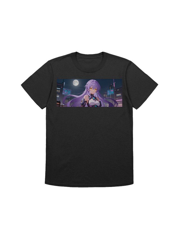Lunar Cyberspace Unisex T-Shirt - by neonfluxlab product image (1)