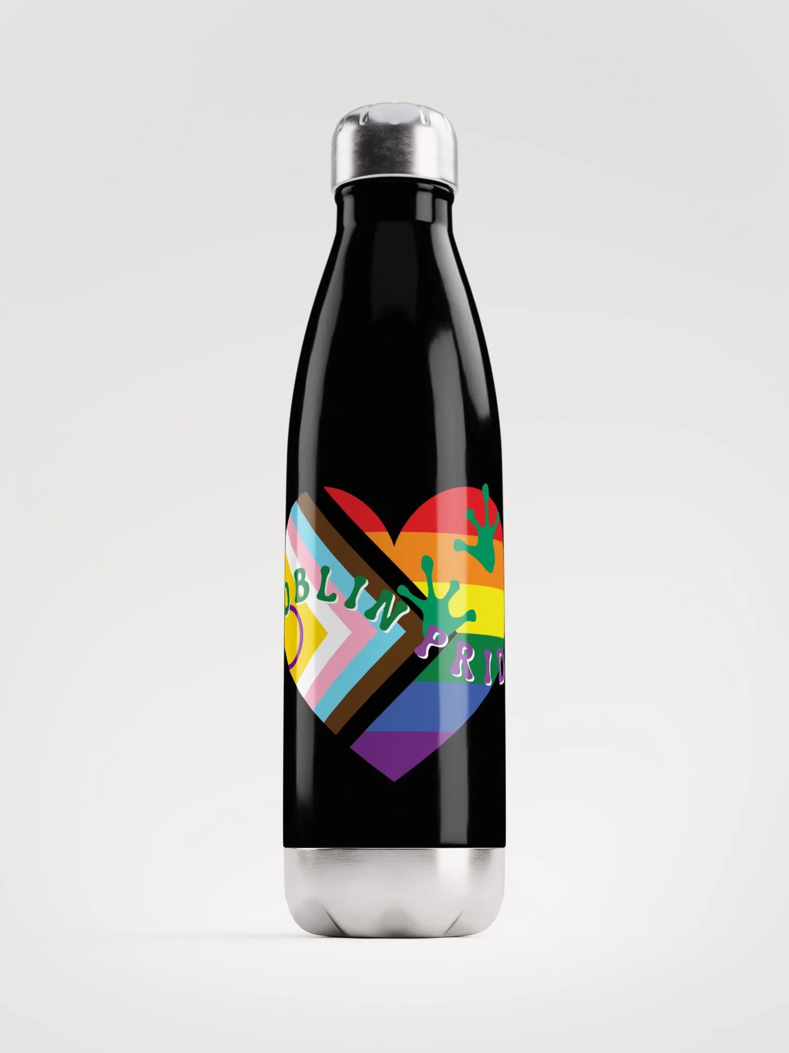 Inclusive Goblin Pride Stainless Steel Water Bottle product image (1)