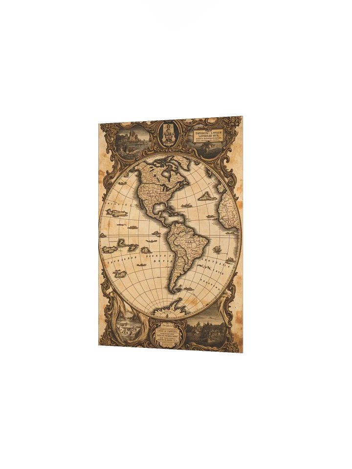 El Imperio donde nunca se pone el Sol: Mapamundi Histórico (c. 1700) product image (11)