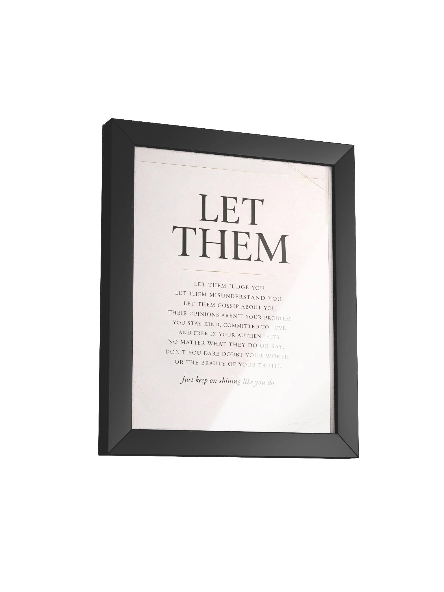 LET THEM — A Powerful Reminder to Stay True to Yourself product image (23)