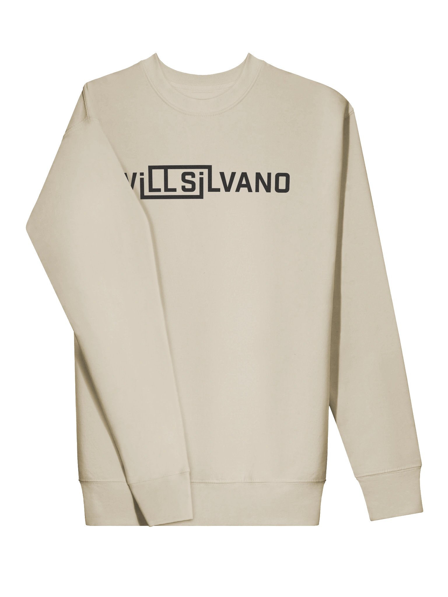 sweater printed logo black product image (3)