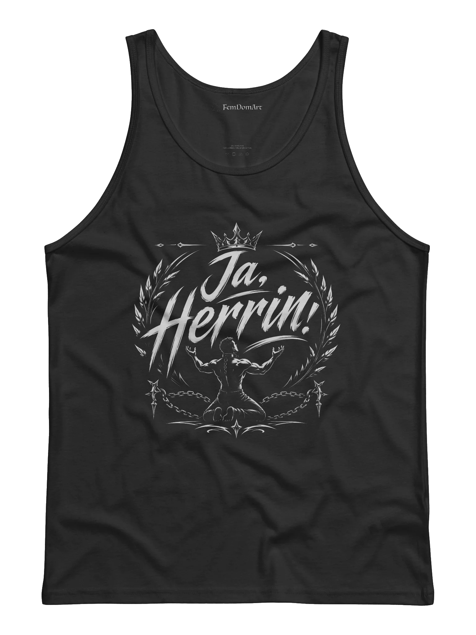Ja, Herrin! – Geboren, um zu dienen | Dominantes Jersey Tank Top product image (3)