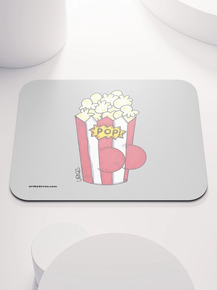 Butts: Popcorn Mousepad product image (1)