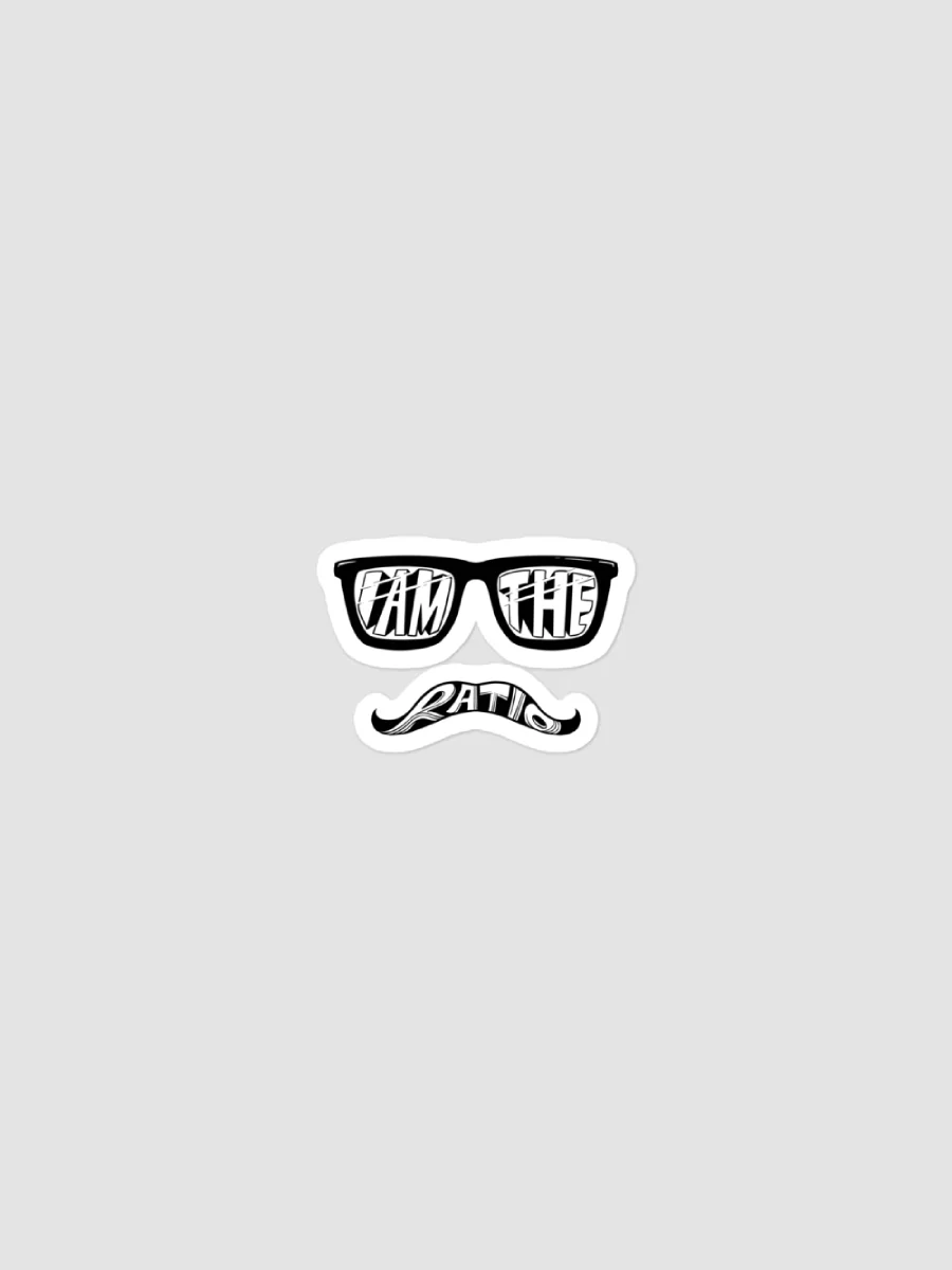 Glasses & Mustache Sticker product image (1)