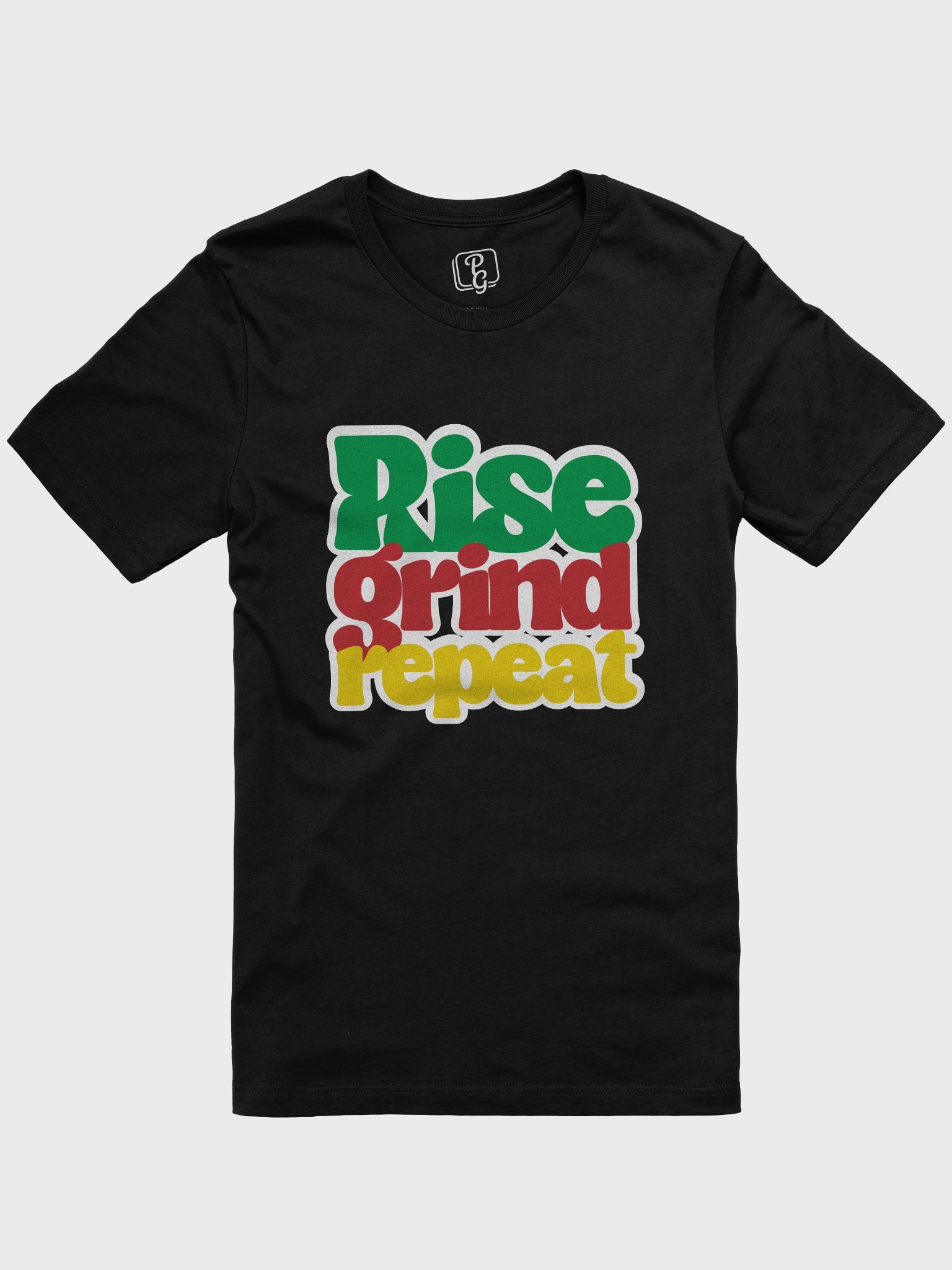 Rise Grind Repeat Unisex T-Shirt product image (1)