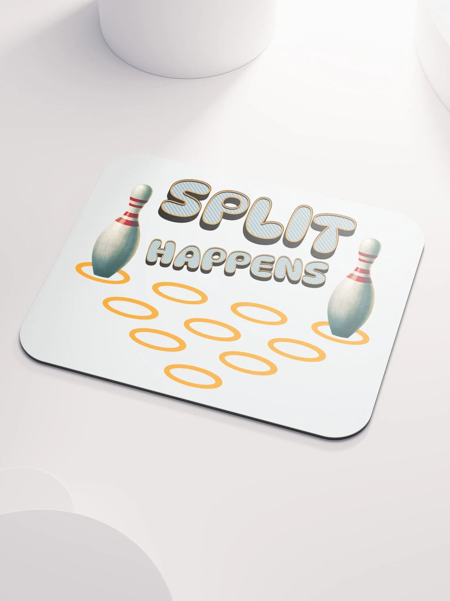 Split Happens 10pin Bowling Classic Mouse Pad product image (3)