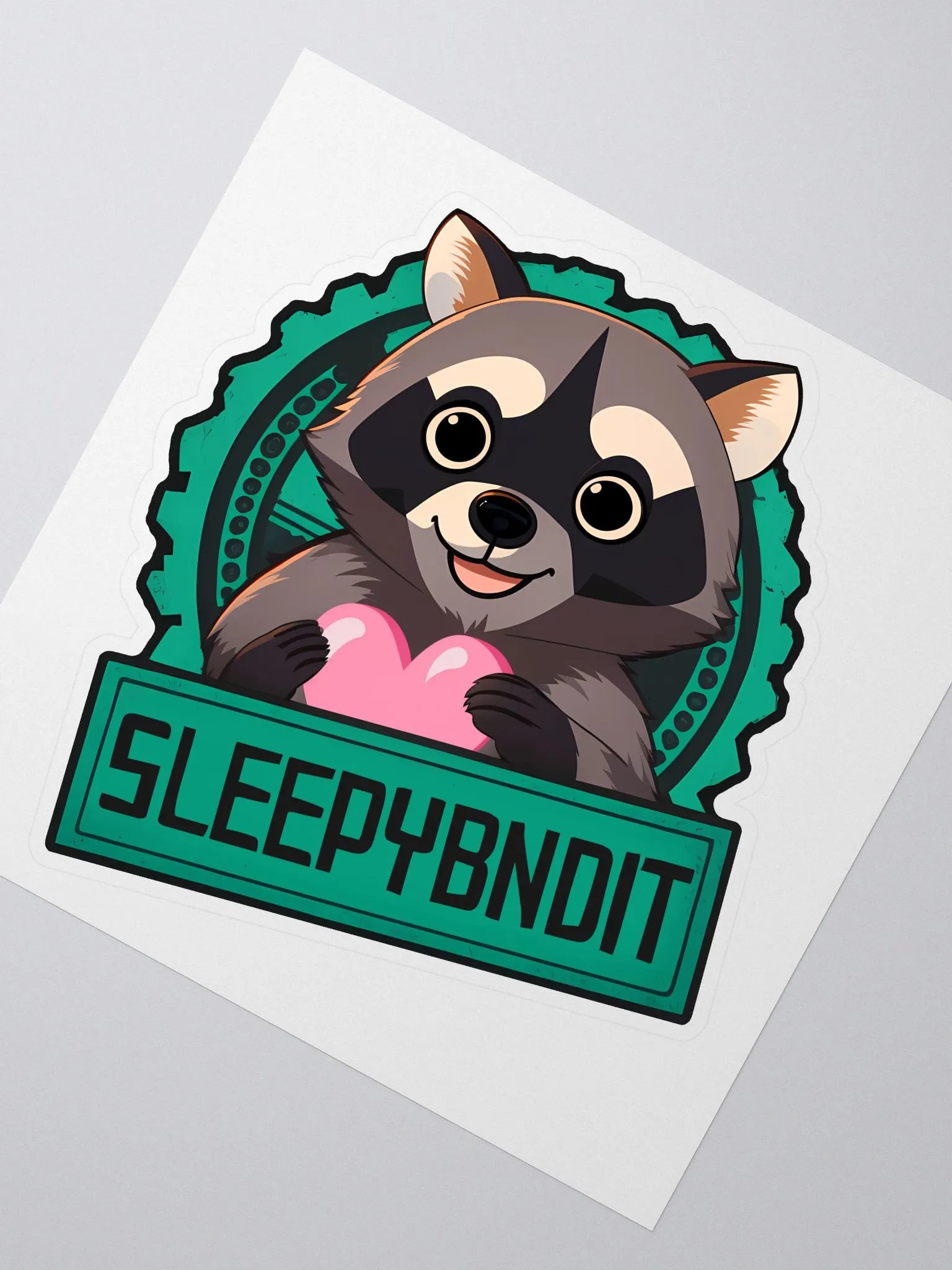 Sleepy Heart Sticker product image (2)