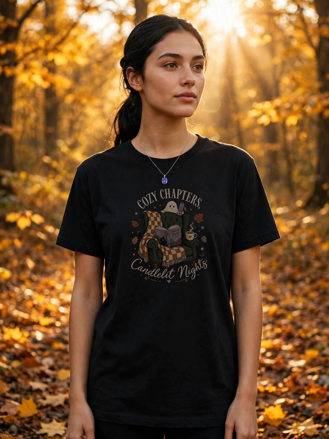 Cozy Chapters Candlelit Nights Tee product image (4)