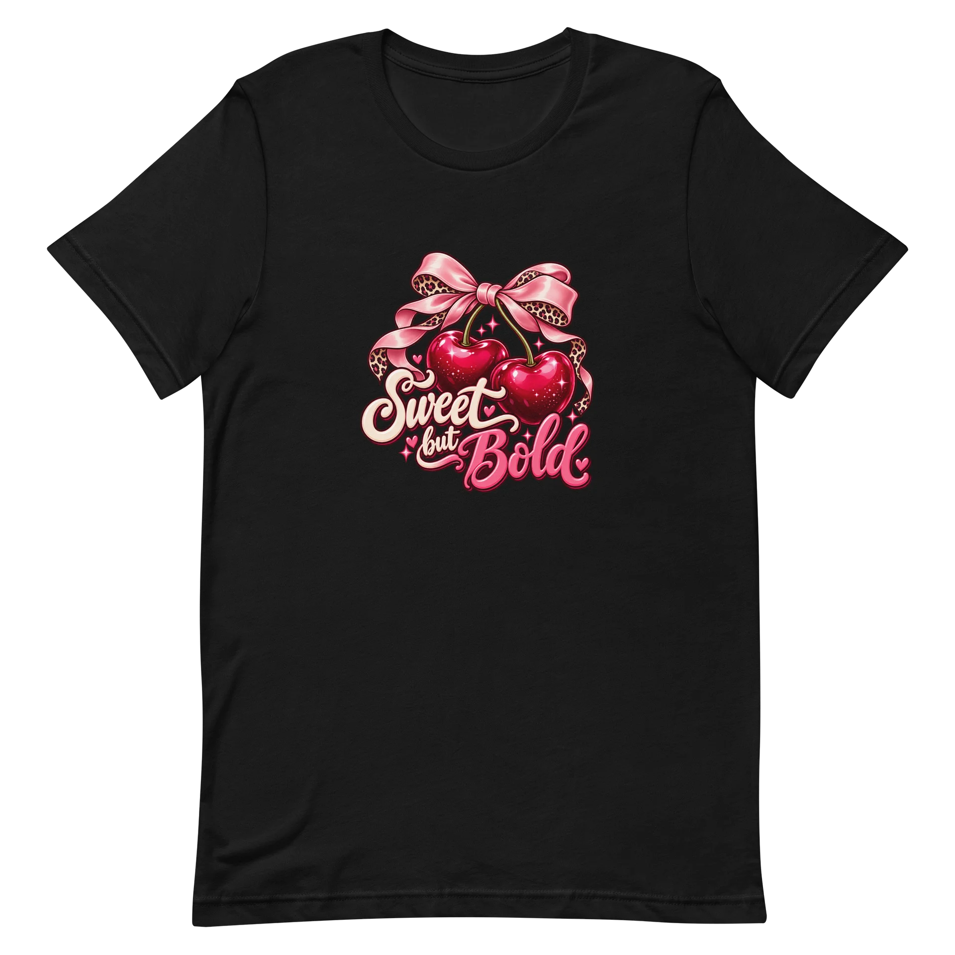 Sweet But Bold Cherry Bow Tee product image (3)