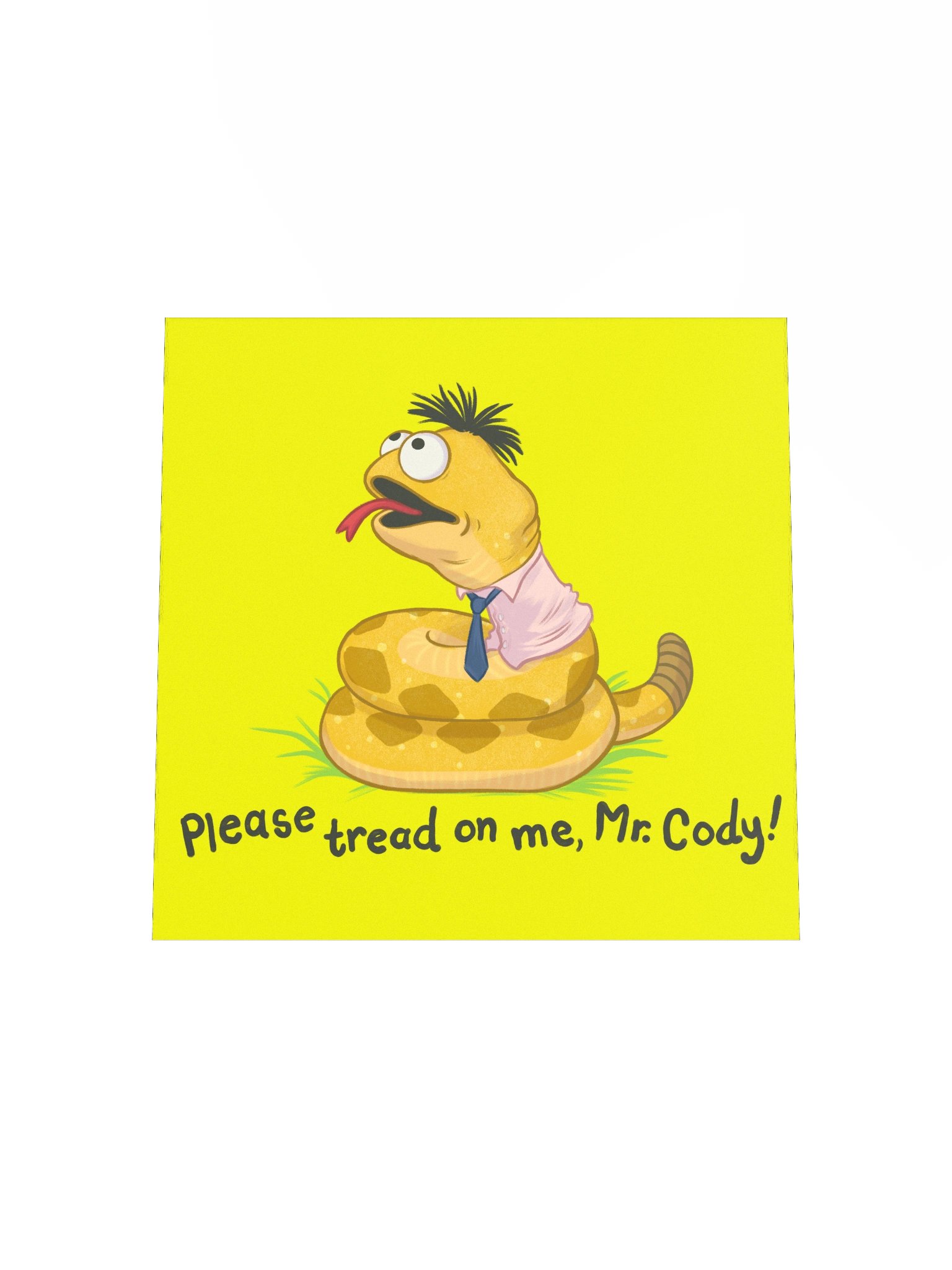 Warmbo "Please Tread On Me" Poster product image (12)