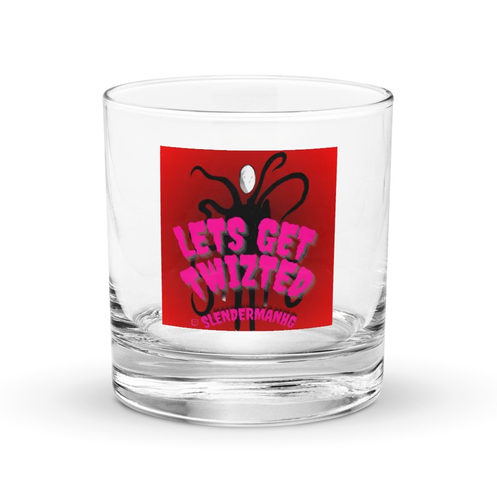 TWISTED SLENDERMAN ROCKS GLASS product image (1)