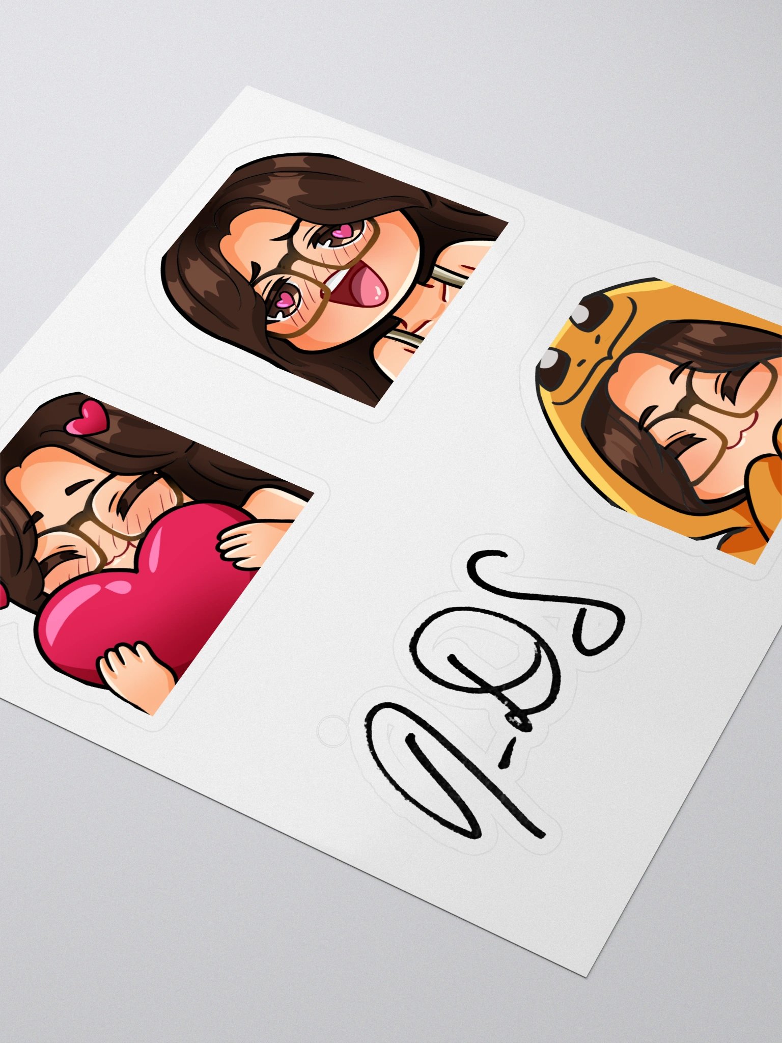 Jane Emote Sticker Sheet product image (3)