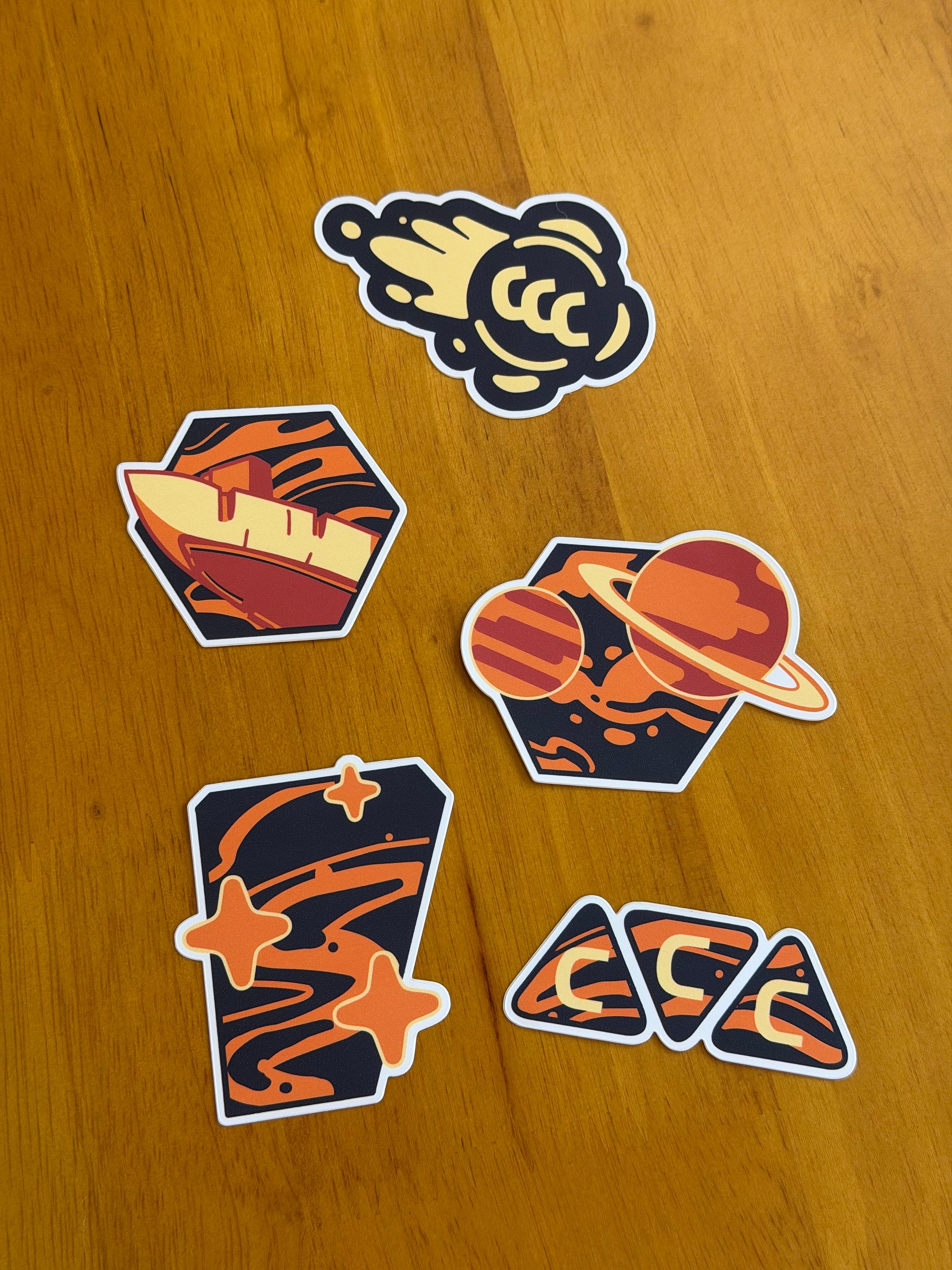 "Sunset Dominion" - Sticker Pack product image (1)