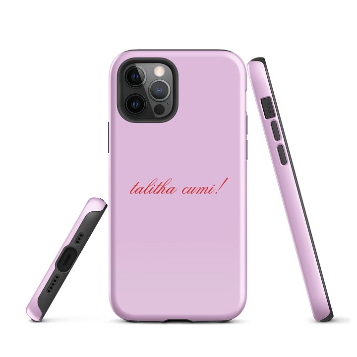 Talitha Cumi Tough Phone Case - Pink product image (5)