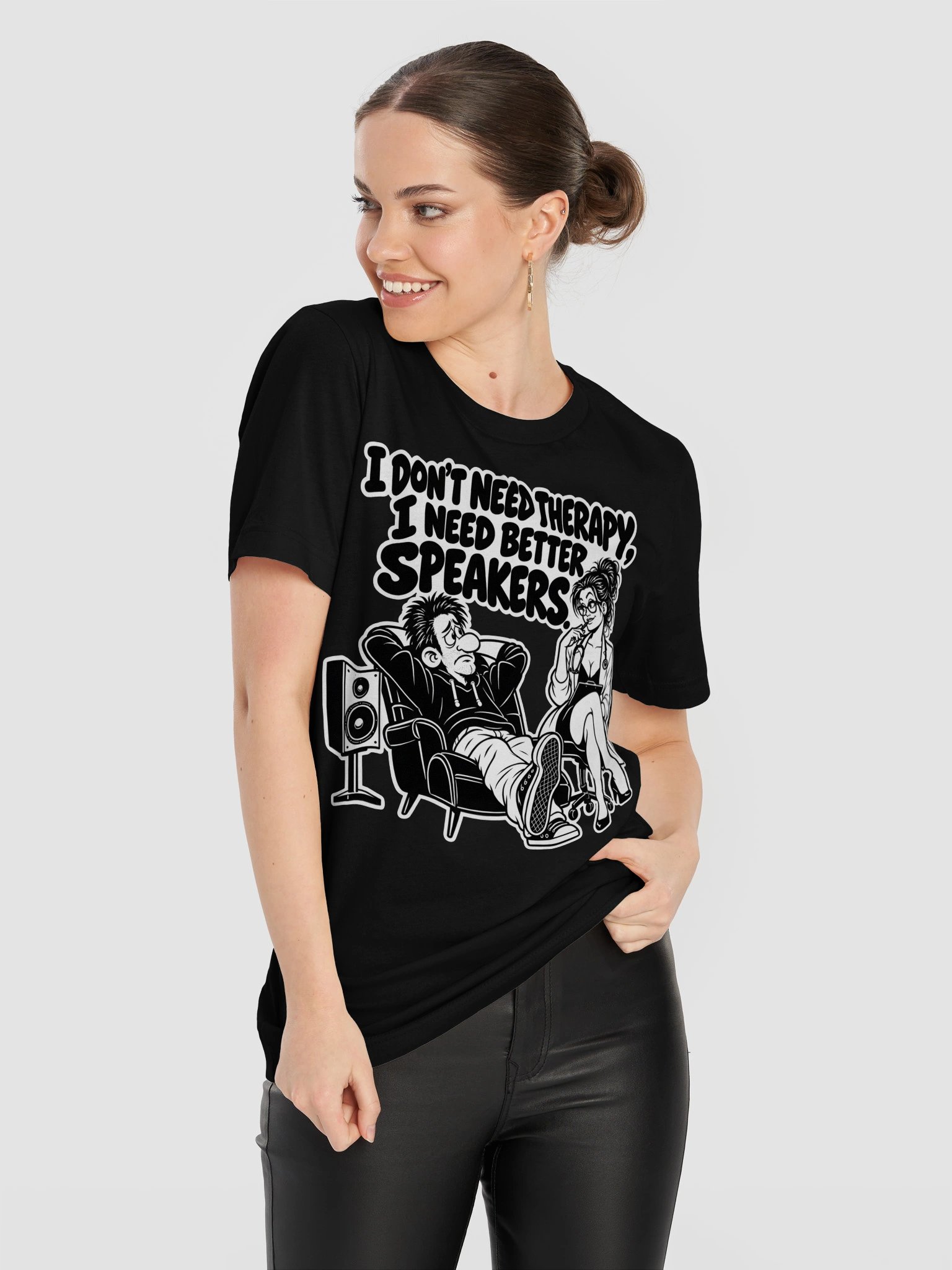 I Don't Need Therapy. I Need Better Speakers - Unisex T-shirt product image (11)