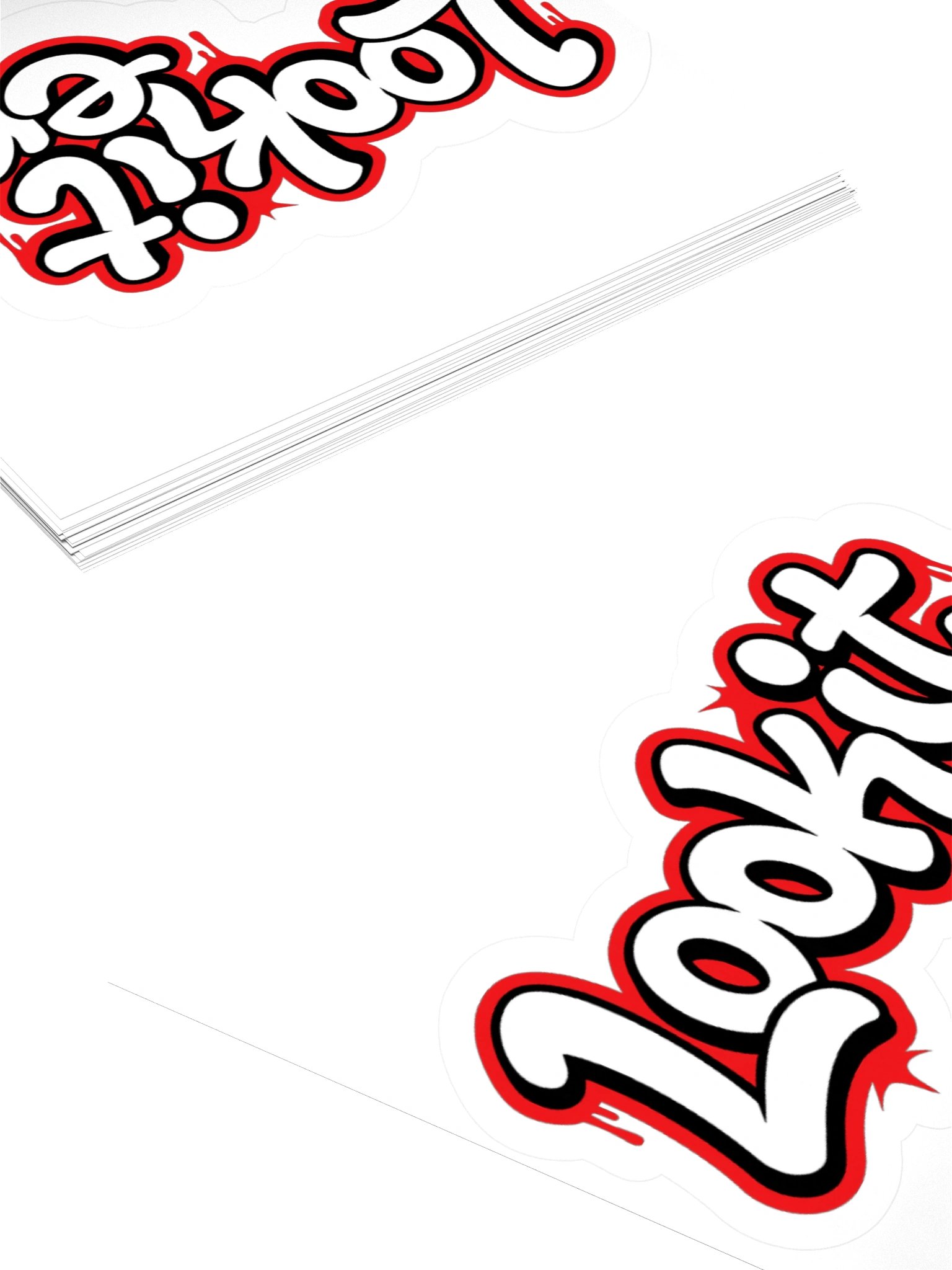Lookit Em Bubble Text Sticker product image (10)