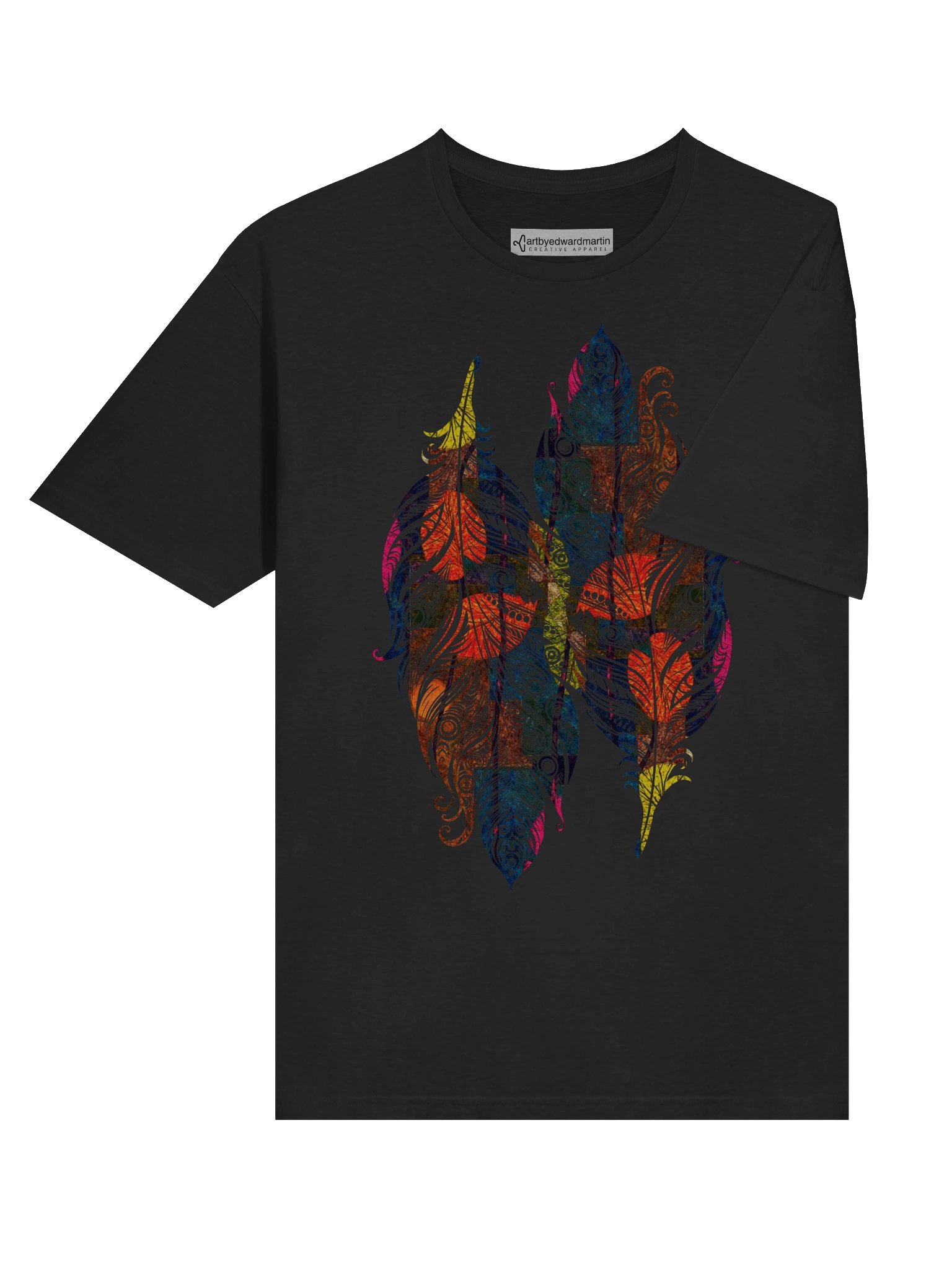 Fantastical Feathers Unisex T-Shirt product image (7)