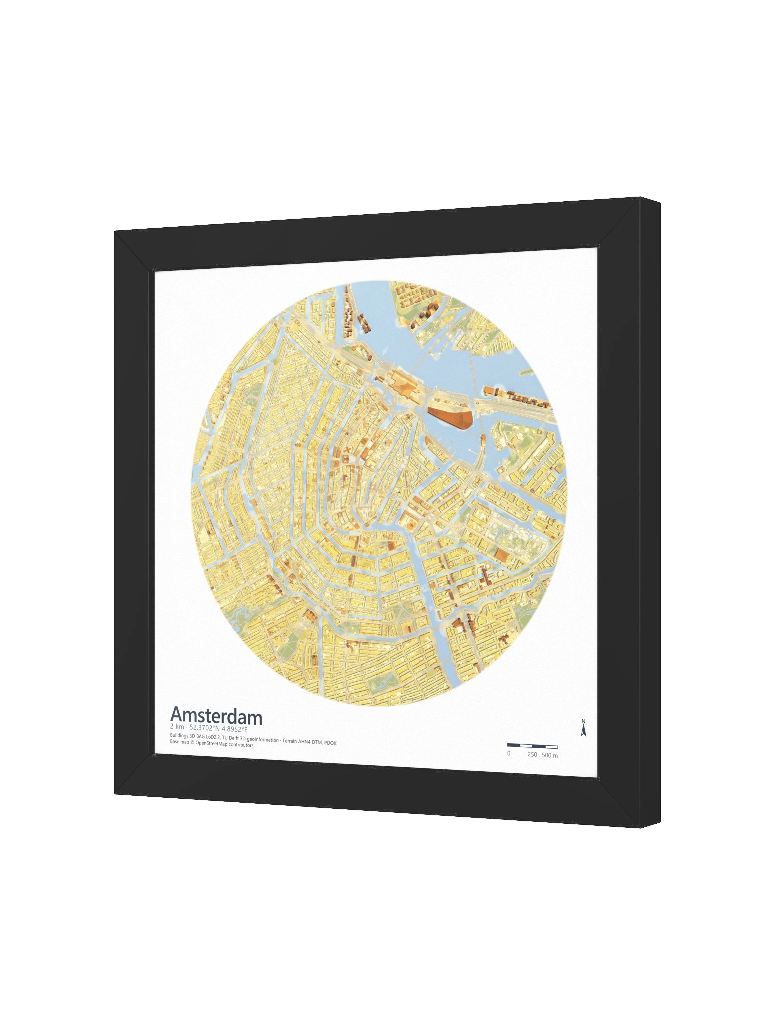 Amsterdam: 3D City Map product image (16)