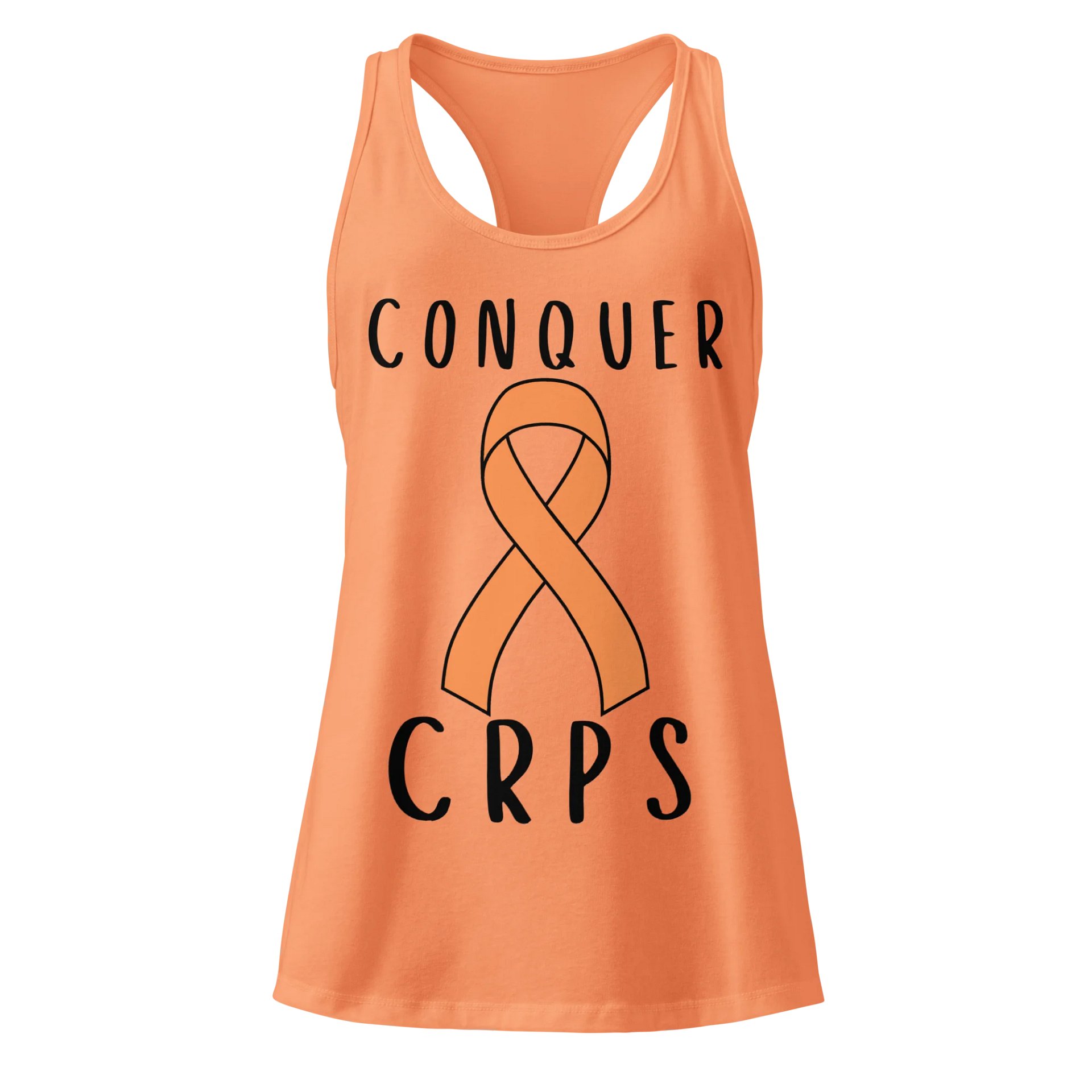 Classic Conquer CRPS Racerback Tank top ORANGE EDITION product image (1)