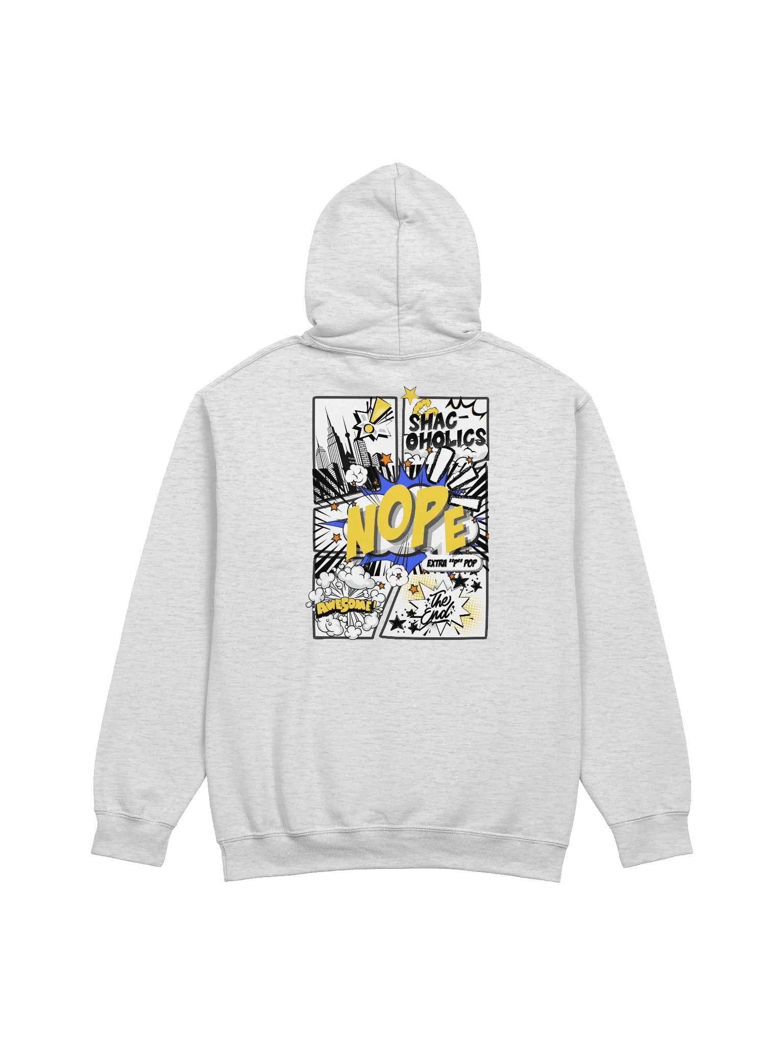 Explosive Yellow NoPe Shac-oholics Hoodie product image (18)