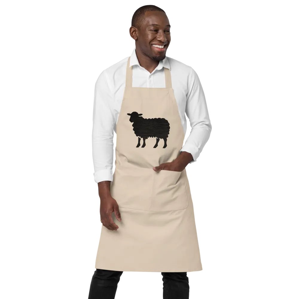 Black Sheep Cotton Twill Apron product image (1)